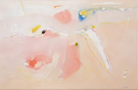 Mike Fitzharris, LOW TIDE, 2003, oil on board