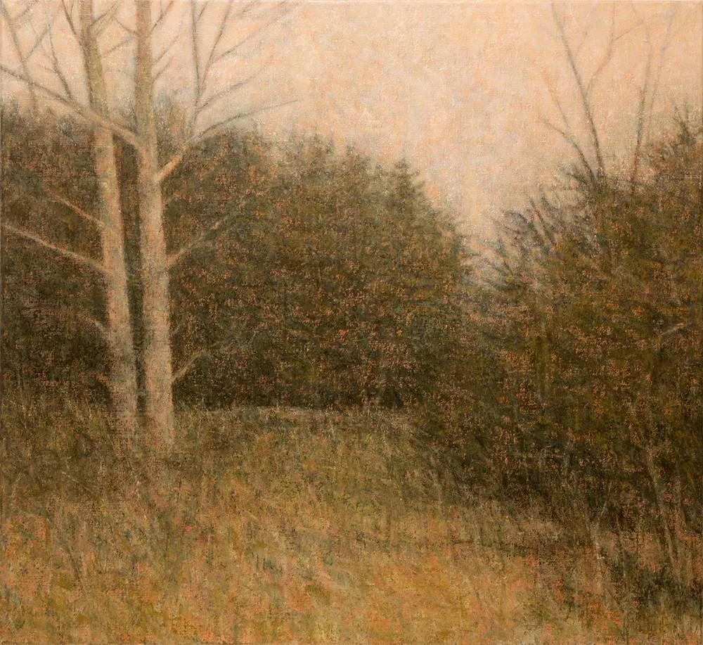 COMING BACK 4 by Keith Wilson, 2006, oil on linen, sold Oct 2022