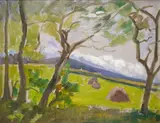 Estella Solomons, TREES IN A LANDSCAPE