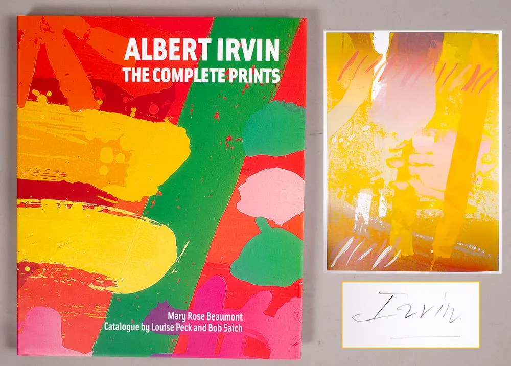Albert Irvin, ALBERT IRVIN: THE COMPLETE PRINTS BY MARY ROSE BEAUMONT, limited edition book; (no. 83 from an edition of 250)