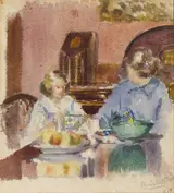 Mainie Jellett, BABBIN AND BETTY, FITZWILLIAM SQUARE, DUBLIN
