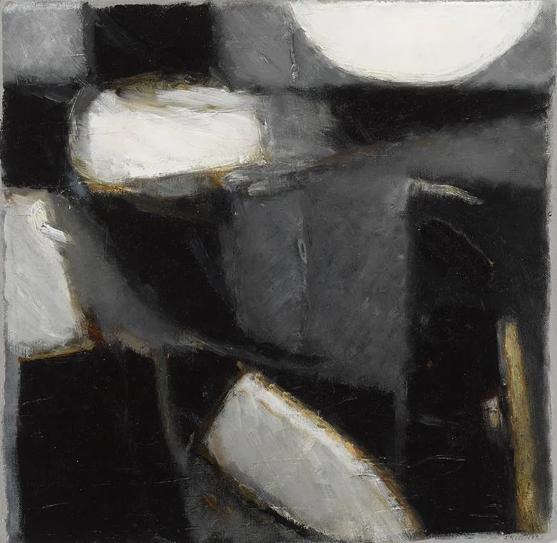 SWALLOW OVER LOOP HEAD by John Shinnors, oil on canvas, sold Sep 2022