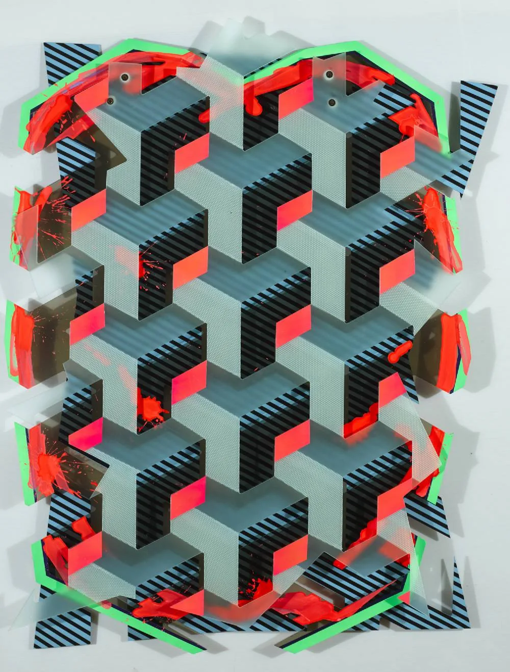 Leah Hewson, PX4, 2021, layered perspex