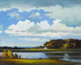 John Skelton, AUTUMN SKY, RIVER BANN, COUNTY ARMAGH