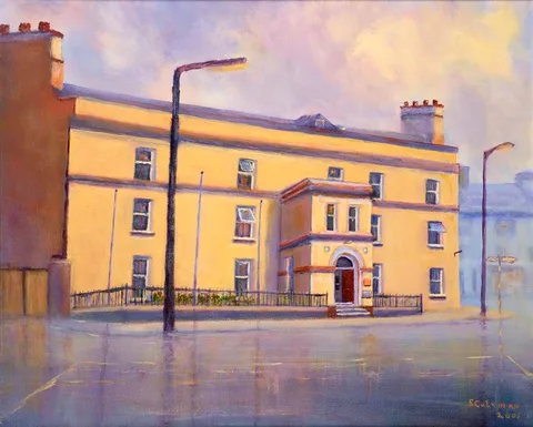 Seamus Coleman, DILLON HOUSE, THE SQUARE, BALLAGHADERREEN, COUNTY ROSCOMMON, 2001, oil on canvas