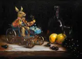 James S. Brohan, ANTIQUE TOY AND STILL LIFE