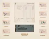 Francis Bacon, BANK STATEMENT, CHEQUE BOOK/STUBBS