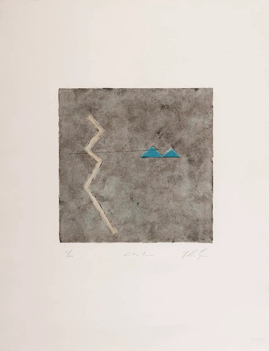 WATER LINE by Felim Egan, lithograph; (no. 143 from an edition of 600), offered Jul 2022