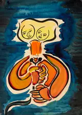 Anne Yeats, THE TWO-HEADED WOMAN
