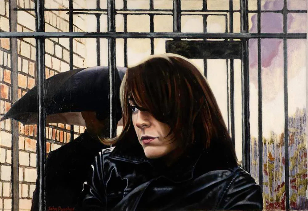 UNTITLED by John Donohoe, oil on canvas; (unframed), offered Jul 2022