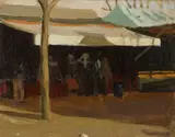 William John Leech, THE FAIR, CONCARNEAU, FRANCE