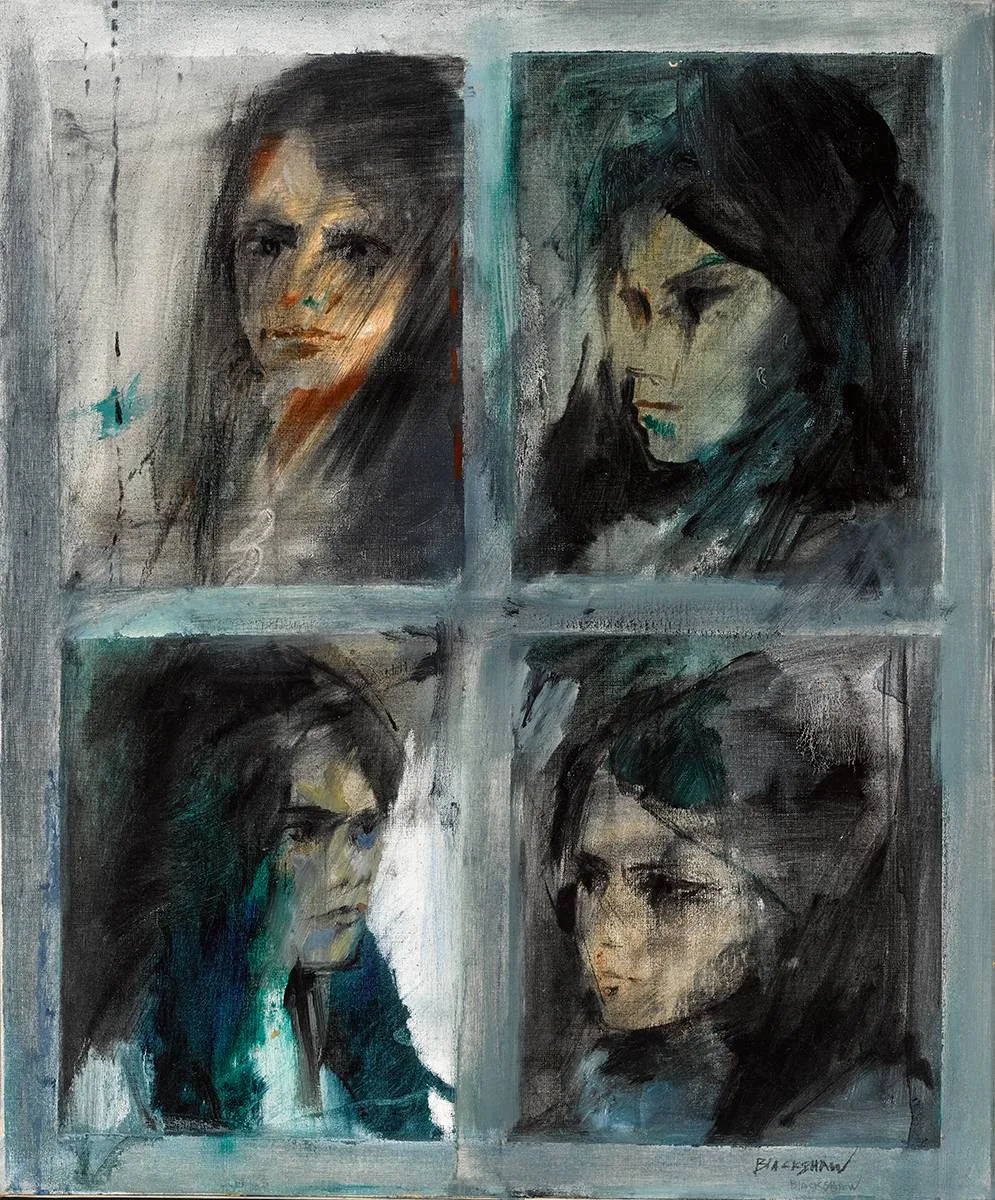 PENELOPE COLLINS by Basil Blackshaw, oil on canvas, sold Jun 2022