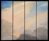 Stuart Morle, CLOUDS III, 2022 (TETRAPTYCH)