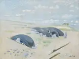 James Nolan, CURRACHS ON A BEACH