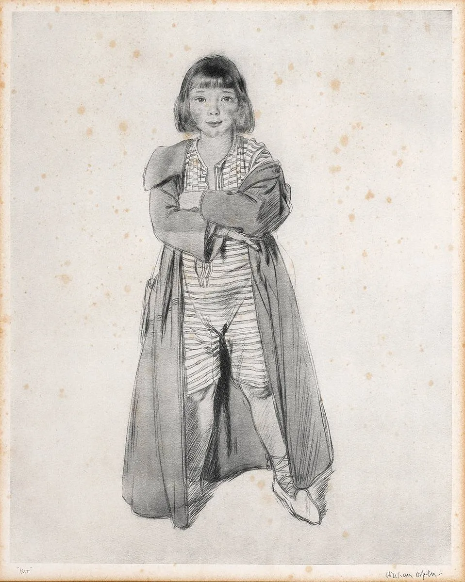 KIT by William Orpen, photogravure, offered Mar 2022