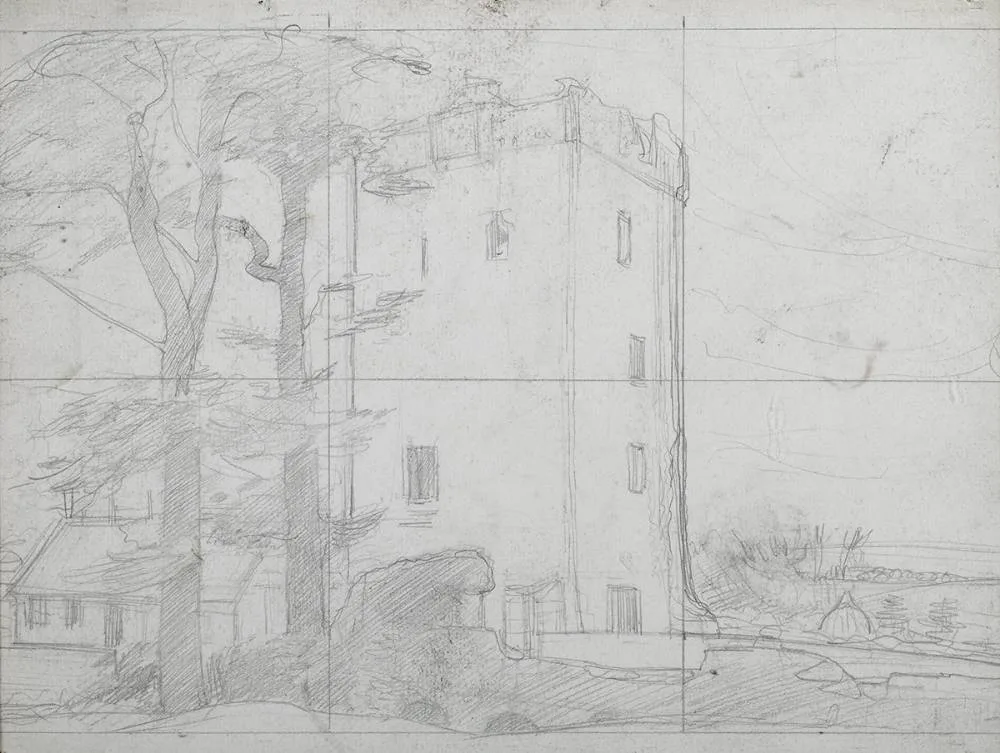 THOOR BALLYLEE by Robert Gregory, pencil, sold Mar 2022