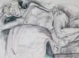 Michael O'Dea, RECLINING NUDE STUDY, JUNE 1990