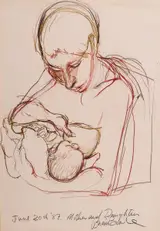Brian Bourke, MOTHER AND DAUGHTER, JUNE 20TH