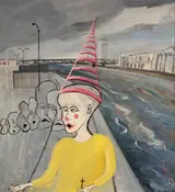 Peter Pearson, CLOWN ON THE QUAYS, DUBLIN