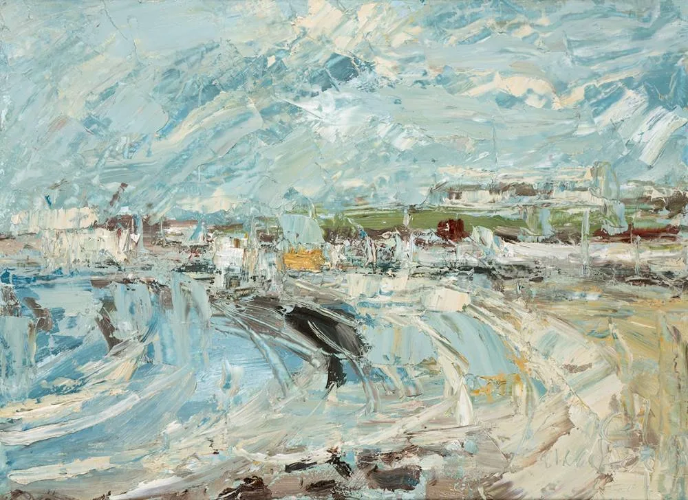 SKERRIES, COUNTY DUBLIN by Leonard Sexton, oil on board, offered Mar 2022