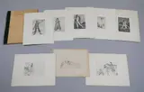 William Orpen, DRAWINGS BY WILLIAM ORPEN, 1913 (SET OF EIGHT)