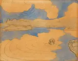 Jack Butler Yeats, THE BATHER, [WILLIAM BUTLER YEATS] c. 1899