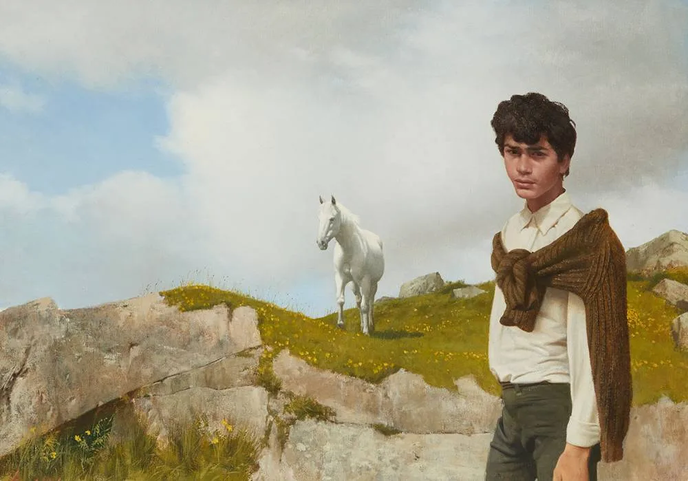 Patrick Hennessy, THE KILLARNEY BOY, oil on canvas