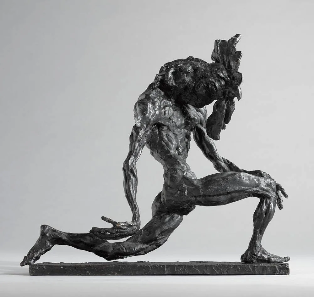 Aidan Harte, THE ROOSTER, 2011, bronze; (no. 7 from an edition of 7)