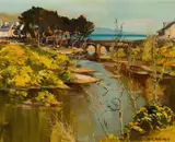 Cecil Maguire, SPRING AT CUSHENDUN, COUNTY ANTRIM