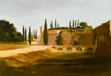 Martin Mooney, HOSTEL RICH FROM CITY WALLS, NEAR GERONA
