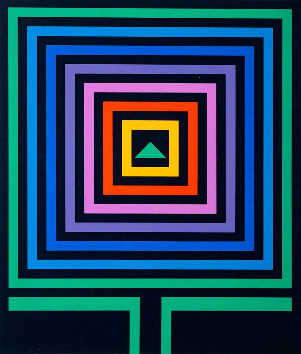 CHRISTMAS GREETING CARD by Patrick Scott, 1987, colour print; (no. 21 from an edition of 50), sold Dec 2021