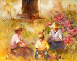 Elizabeth Brophy, THE PINK FLOWERS