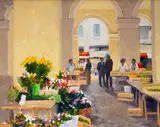 Brett McEntagart, MARCHÉ AUX FLEURS, MIRAMONT, FRANCE