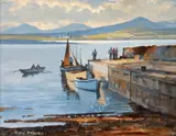 John Skelton, CALM MORNING, ROUNDSTONE HARBOUR, COUNTY GALWAY