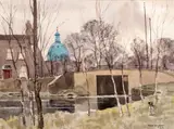 Tom Nisbet, CANAL AT CHARLEMONT, DUBLIN