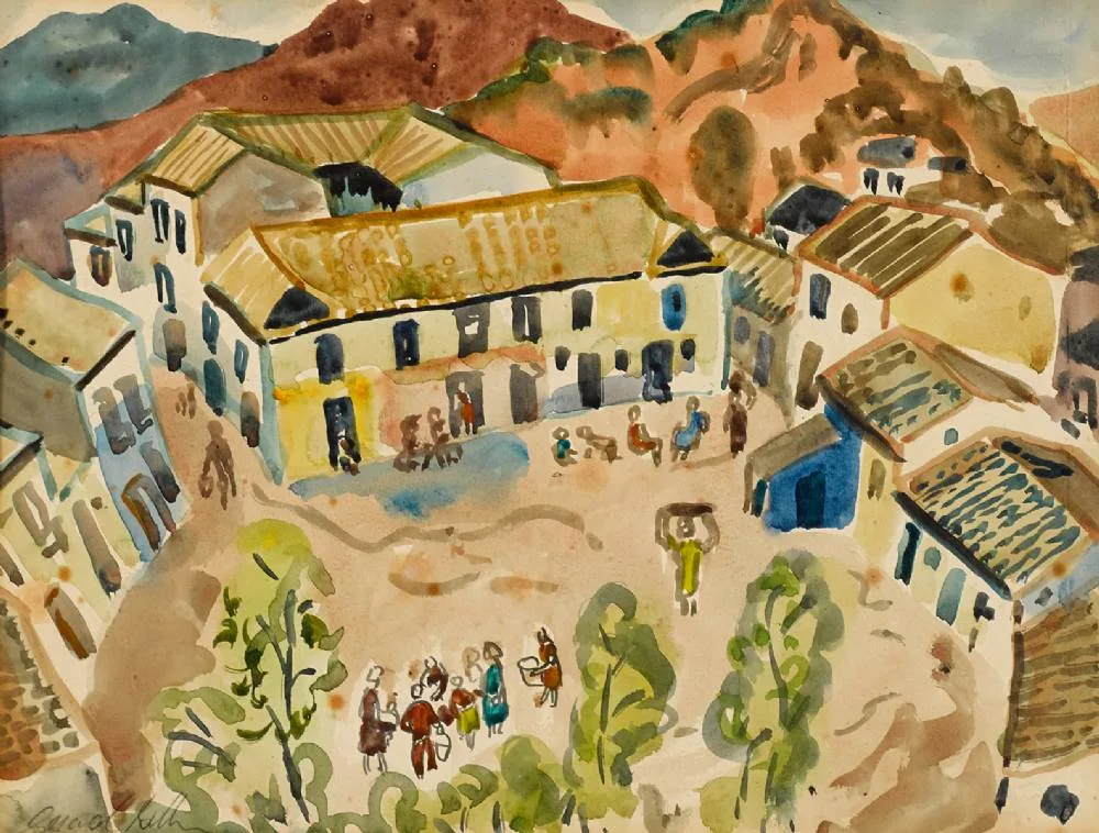 UNTITLED by Gerard Dillon, watercolour, sold Dec 2021