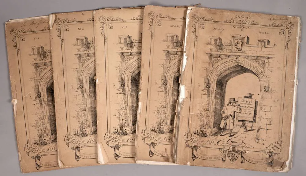Robert Richard Scanlan, MY BOOK OF CUR'S (NOS. 1-7), 1840, lithographs; (36 plates)