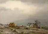 Frank Egginton, A MISTY DAY NEAR DUNGLOE, COUNTY DONEGAL