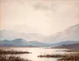 Douglas Alexander, EVENING ON LOUGH ANURE, COUNTY DONEGAL