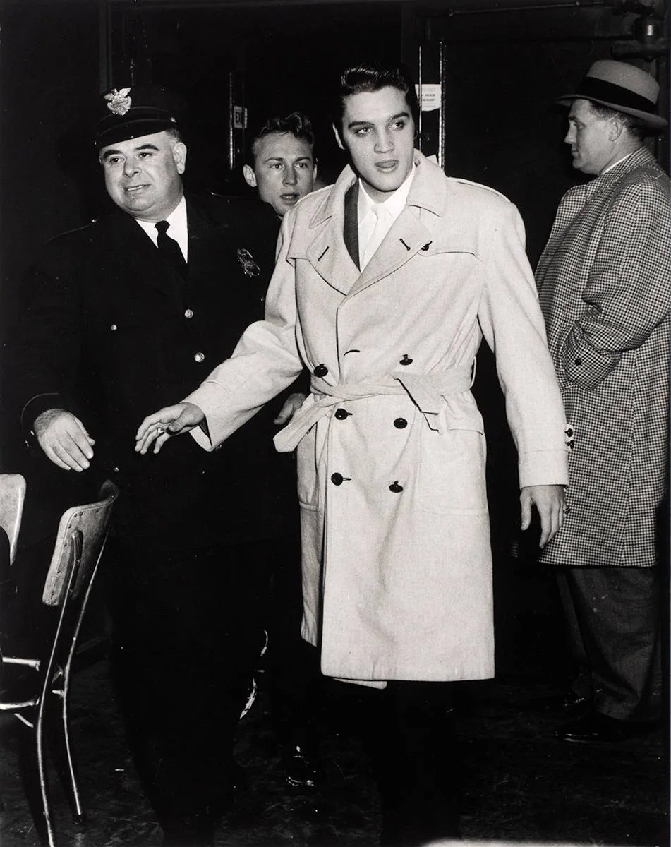 Lew Allen, ELVIS ENTERS, 1956, fibre-based gelatin on archival paper