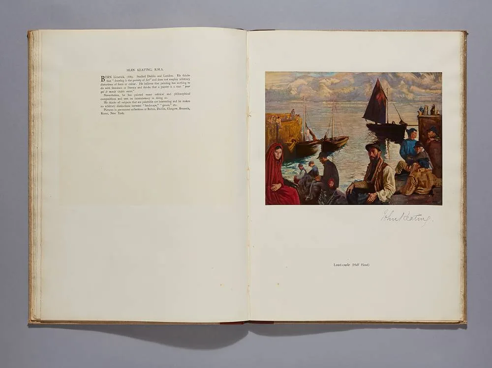 Thomas Bodkin, TWELVE IRISH ARTISTS, 1940, signed limited edition book; (no. 7 from 125)