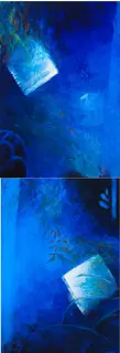 DEEP STREAM, 1990 (DIPTYCH), Whyte's 2021