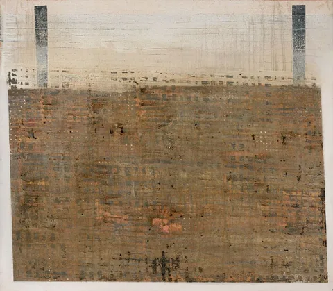 Gillian Lawler, UPTURNED, 2007, oil on canvas