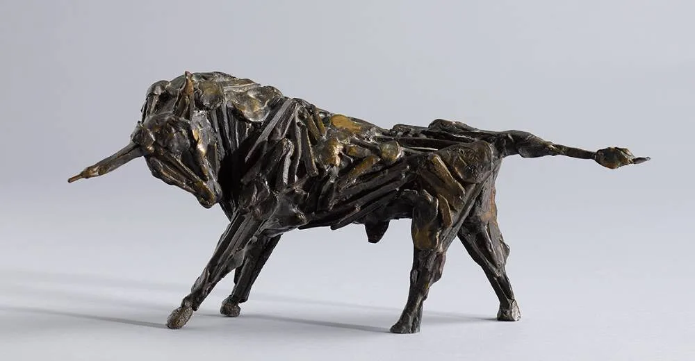 BULL by John Behan, 1980, bronze; (no. 1 from an edition of 12), sold Nov 2021
