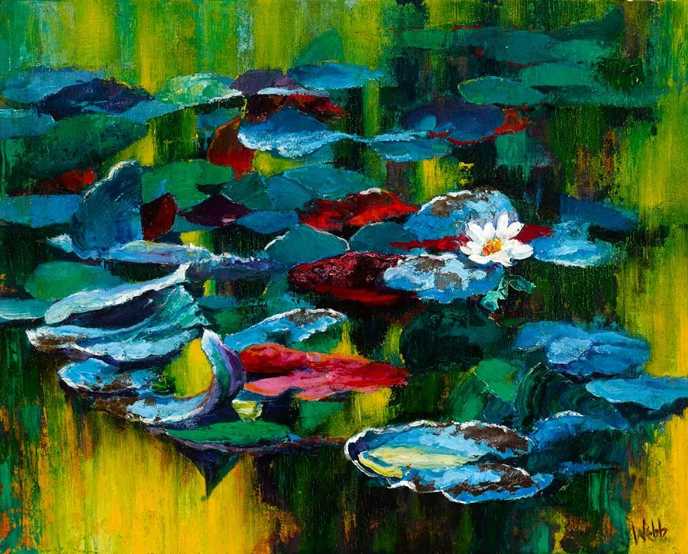 SOLITUDE by Kenneth Webb, 2006, oil on canvas, sold Nov 2021