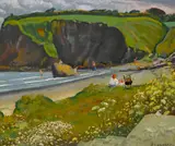 Patrick Leonard, BEACH AT LOUGHSHINNY, COUNTY DUBLIN