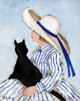Gladys Maccabe, ISABEL WITH HER CAT
