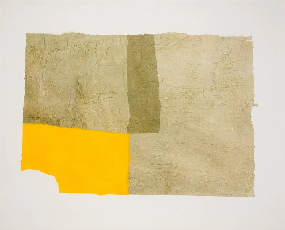 Marie Hanlon, RESIST, 2005, acrylic and collage elements on Cotman paper