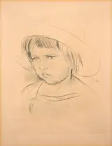 Augustus John, PORTRAIT OF A YOUNG GIRL