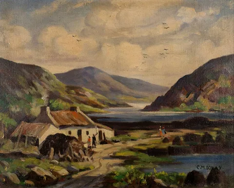 Christopher M. Doran, IN DELPHI, CONNEMARA, oil on canvas